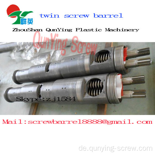 Bimetall-Parallel-Twin Screw Barrel